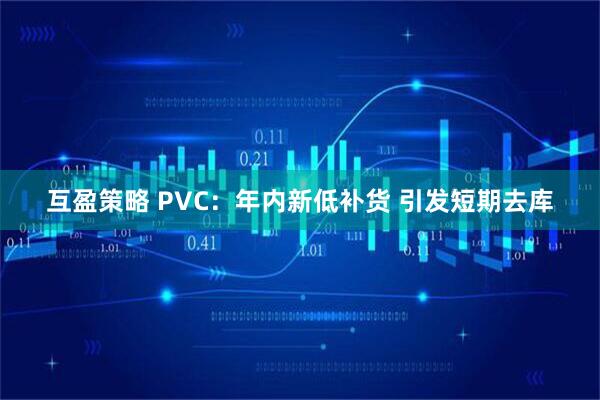 互盈策略 PVC：年内新低补货 引发短期去库